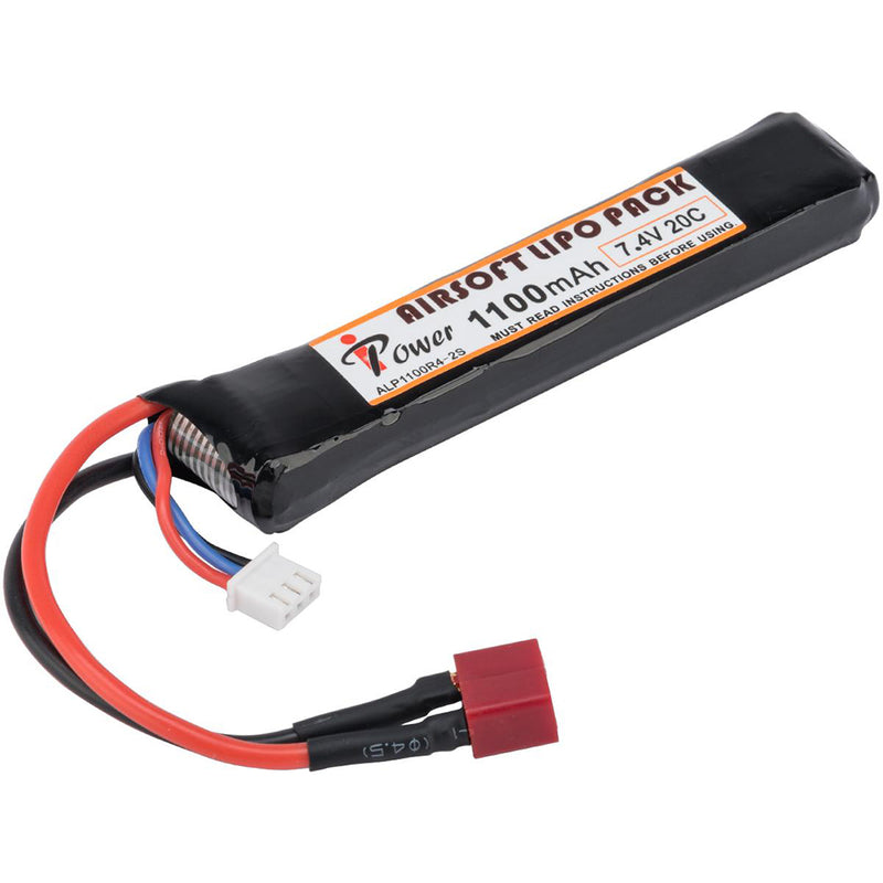 ASG - Batterie LiPo 7,4v 1000mAh, 30C, Tamiya, ANPEQ - Safe Zone