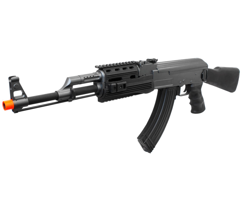 CYMA Tactical AK47 RIS AEG Airsoft Rifle w/ Fixed Stock