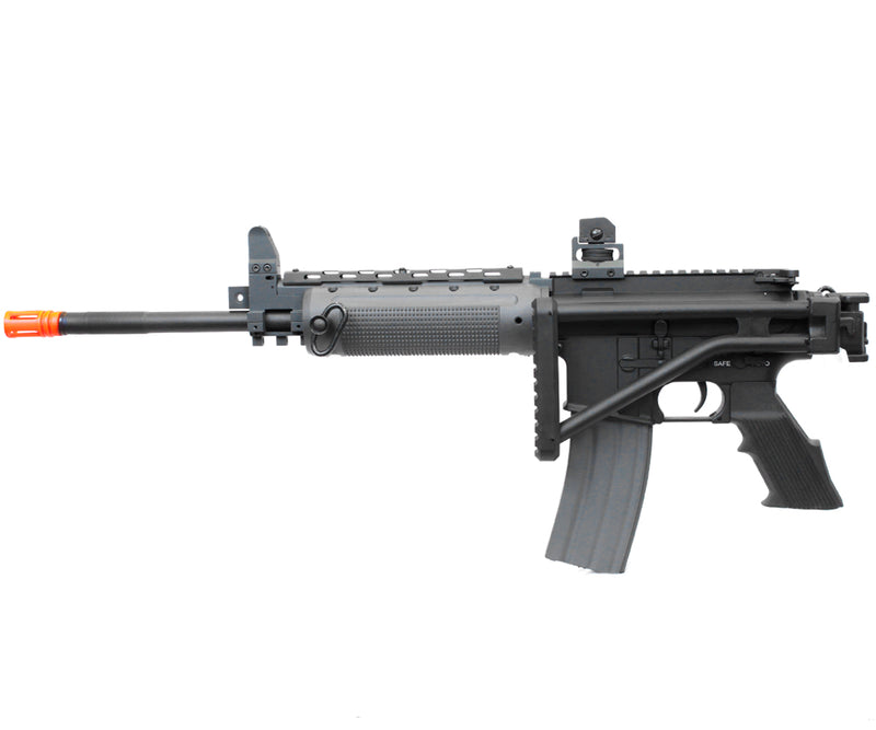 A&K Full Metal LR-300 Airsoft Gun M4 AEG with Folding Stock