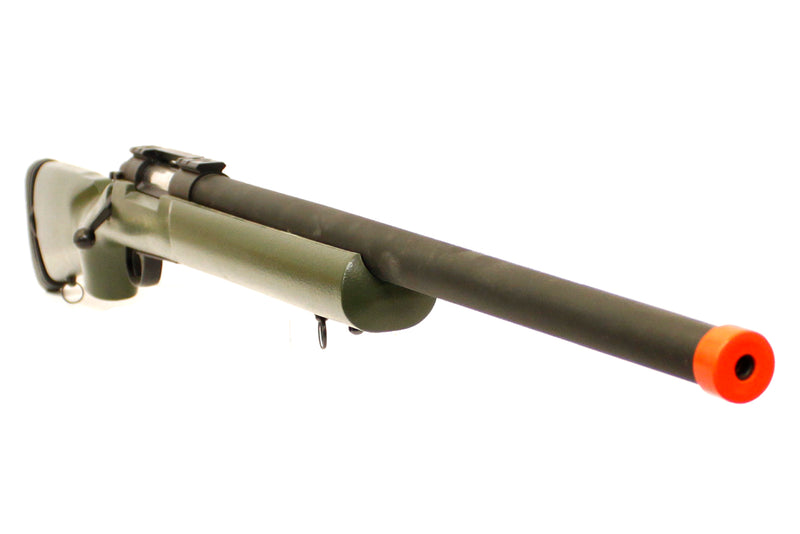 Javelin Gun Works M24 Bolt Action Airsoft Spring Sniper Rifle - OD