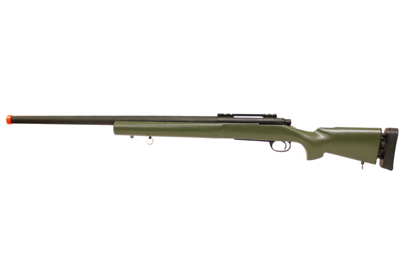 Javelin Gun Works M24 Bolt Action Airsoft Spring Sniper Rifle - OD