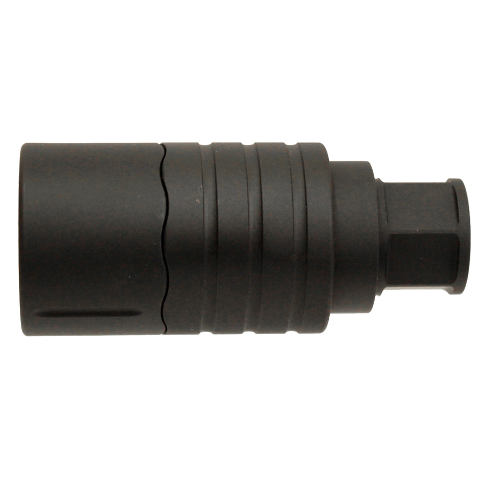 King Arms Warthog Metal 14mm CCW Airsoft Flash Hider - AirsoftNMore.com