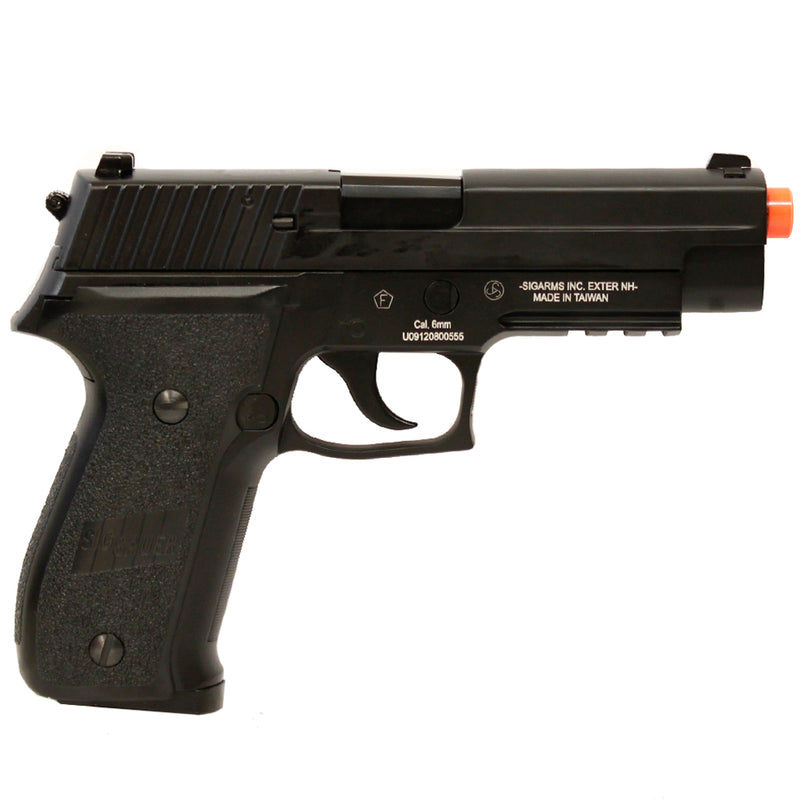 KJW Sig Sauer P226 Full Metal Pistol Gas Blowback Airsoft Gun - Black