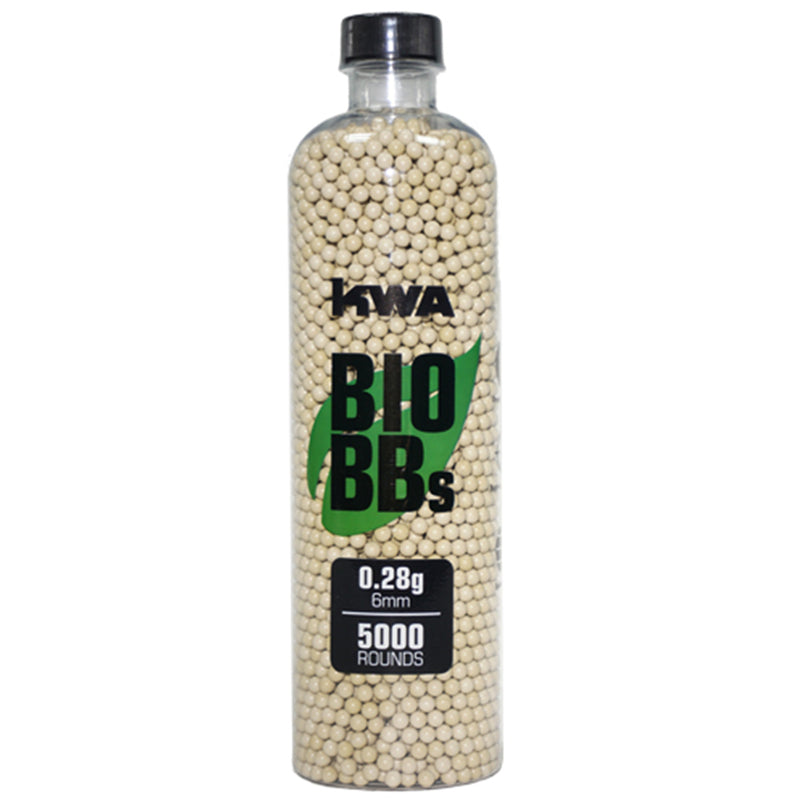 KWA Biodegradable Perfect Grade .28g 6mm BBs 5000rds
