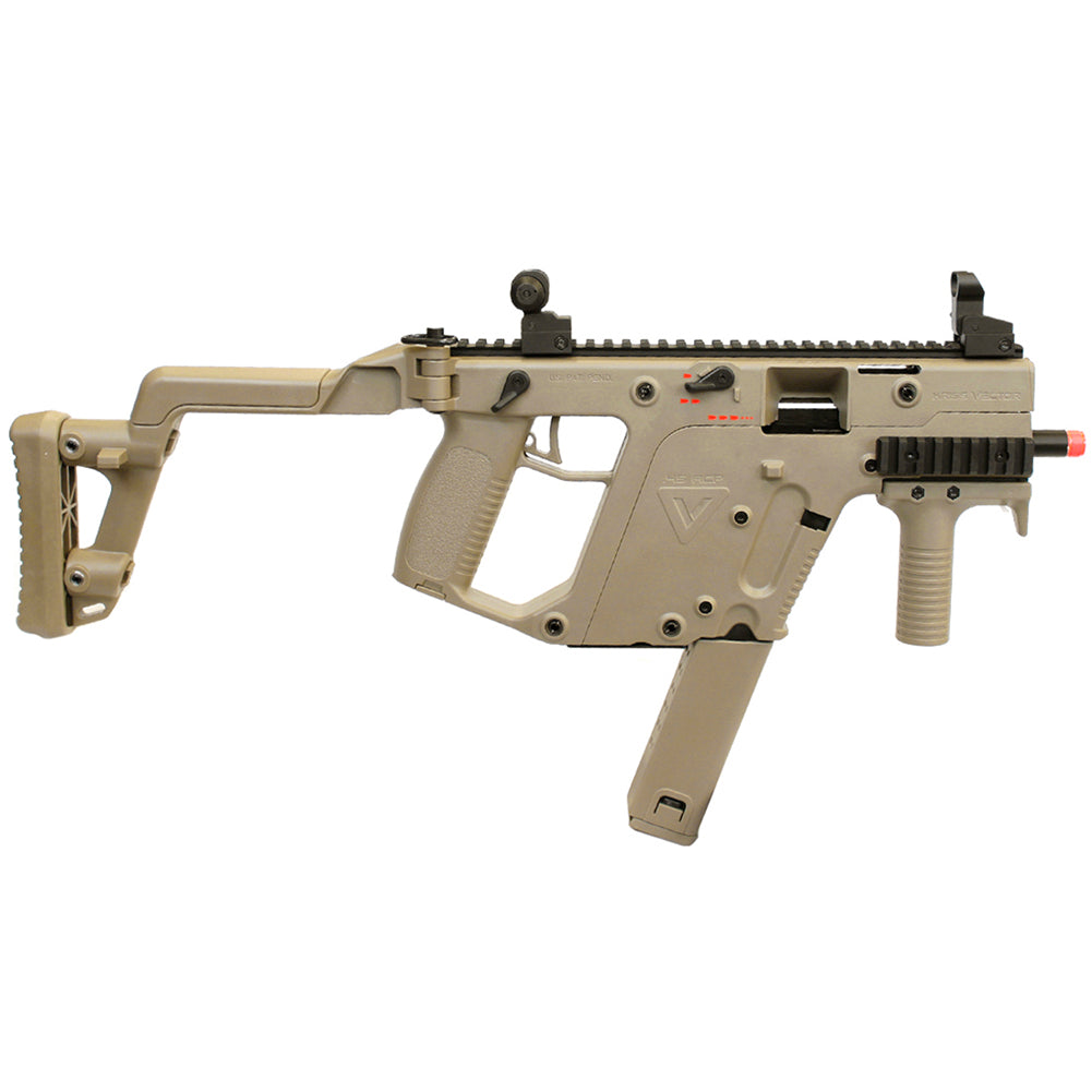 KWA Licensed KRISS Vector Gas Blow Back Airsoft Sub Machine Gun ...