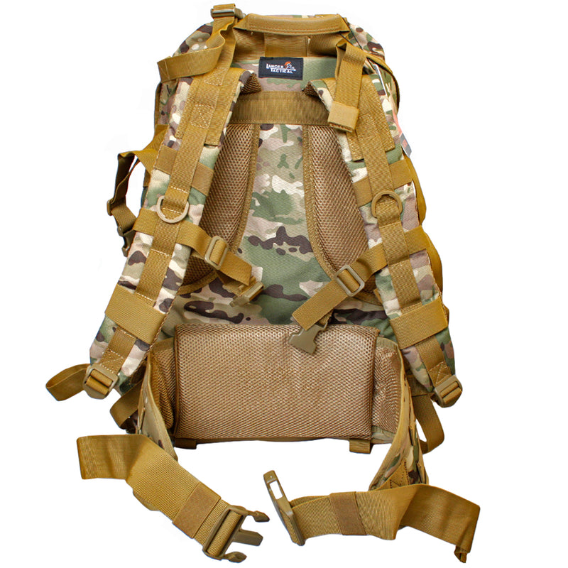 Lancer Tactical EDC FAST Pack MOLLE Backpack
