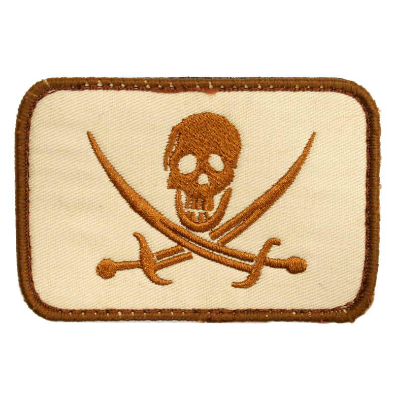 Lancer Tactical Jolly Roger Pirate Skull Hook & Loop Patch