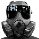 Lancer Tactical M50 CBRN Full Face Airsoft Gas Mask w/ Fan