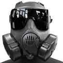 Lancer Tactical M50 CBRN Full Face Airsoft Gas Mask w/ Fan