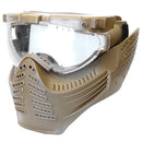 Lancer Tactical Full Face Mask with Light & Fan