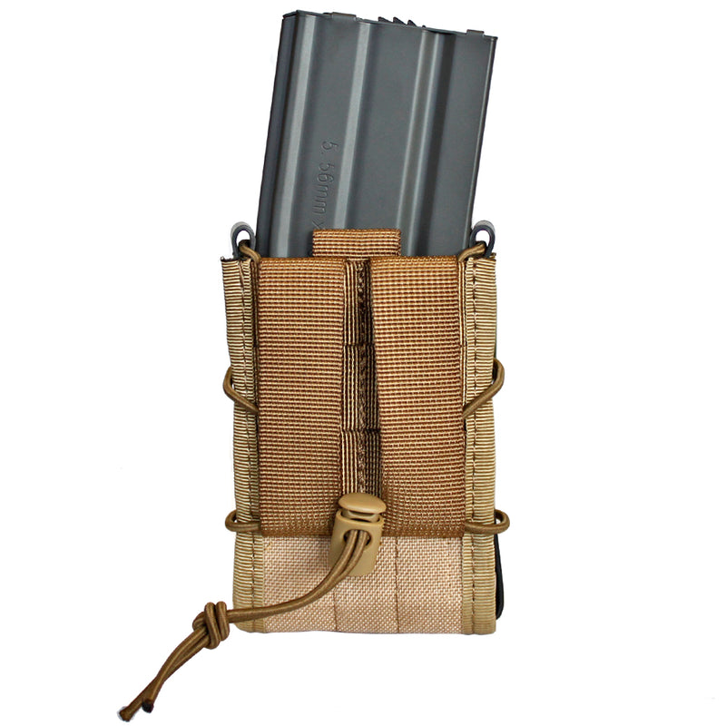 Lancer Tactical MOLLE Single Rifle Magazine Taco Pouch