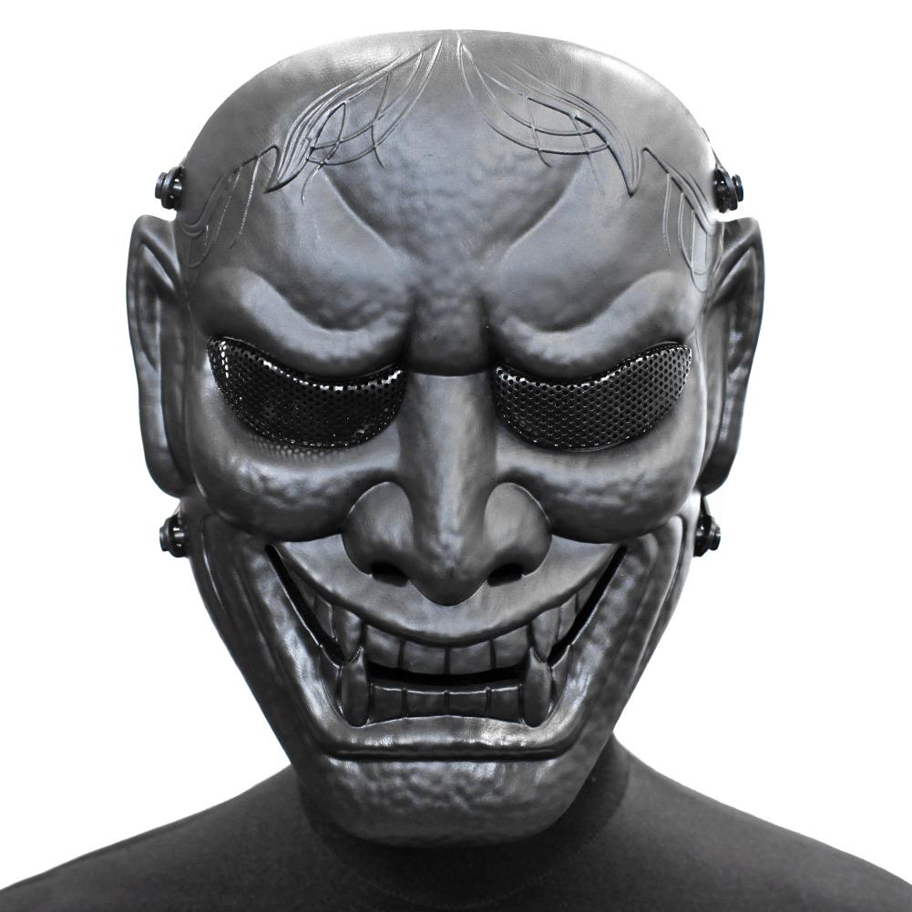 Lancer Tactical Wisdom Full Face Airsoft Mesh Mask - Silver Black ...