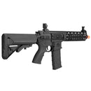 Lancer Tactical 10.5" Rapid Deployment Carbine Airsoft Gun AEG Rifle by LONEX - Black