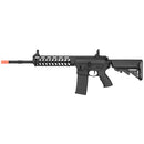 Lancer Tactical 16" Rapid Deployment Carbine Airsoft Gun AEG Rifle by LONEX - Black