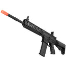 Lancer Tactical 16" Rapid Deployment Carbine Airsoft Gun AEG Rifle by LONEX - Black