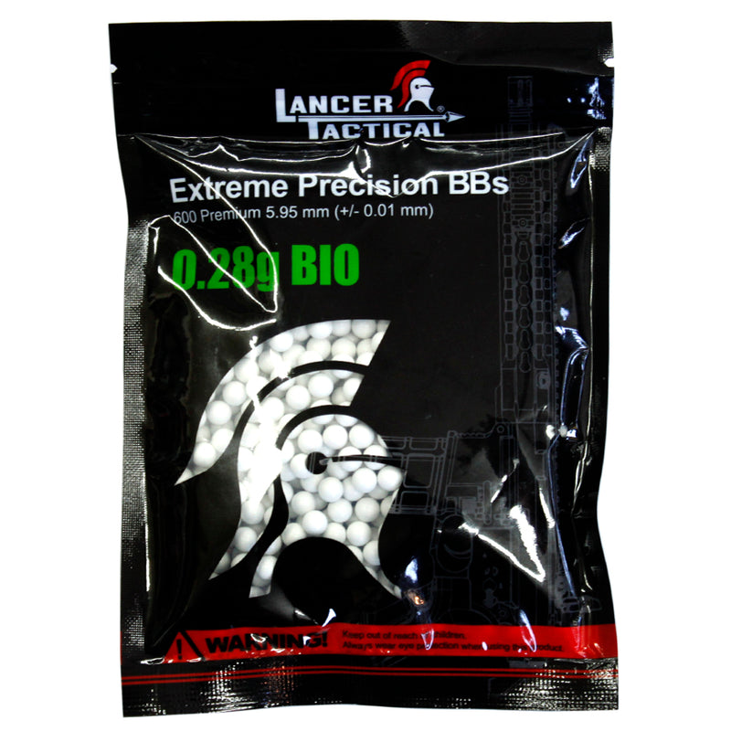 Lancer Tactical Extreme Precision Biodegrable .28g 6mm Airsoft BBs