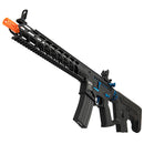 Lancer Tactical Full Metal NIGHT WING Enforcer AEG Airsoft Rifle w/ Alpha Stock
