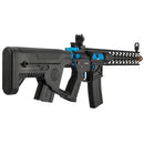 Lancer Tactical Full Metal NIGHT WING Enforcer AEG Airsoft Rifle w/ Alpha Stock