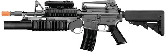 DBOYS M4 Assault Rifle AEG with M203 Grenade Launcher