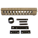 Madbull Licensed Troy TRX Battle Rail 9" Rail System - Dark Earth