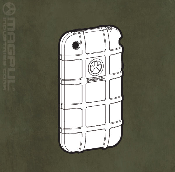 Magpul USA Field Case for iPhone 3G/3GS Flat Dark Earth FDE