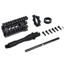 Madbull Daniel Defense 4" Lite Rail System Hand Guard Kit - Black