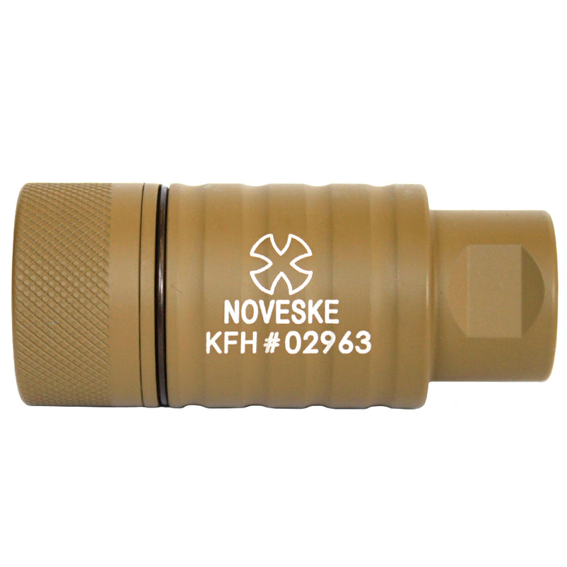Madbull Noveske KFH Sound Amplifier Flash Hider 14mm CCW - Tan