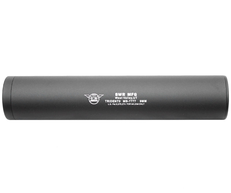 Madbull SWR TRIDENT 9 Airsoft Barrel Extension 14mm CCW | Airsoftnmore.com