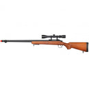 WELL MB07 VSR-10 Bolt Action Airsoft Sniper Rifle w/ Fluted Barrel