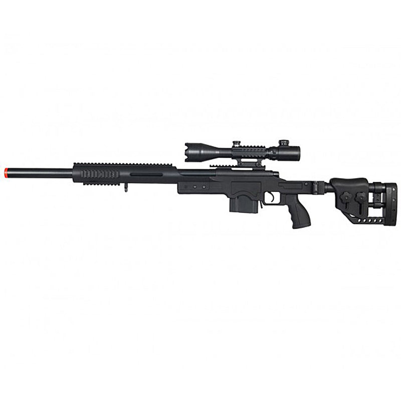 WELL MB4410 M24 Tactical Bolt Action Airsoft Sniper Rifle