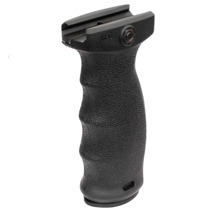 Mission First Tactical React Ergonomic Vertical Grip - Black