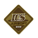 ICS Airsoft 2012 Rubber PVC Velcro Patch