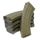 MAG 100 Round AK47 Mid-Cap Waffle Magazine - Set of 5 OD Green