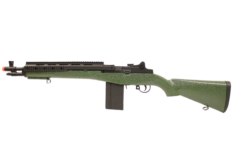 TSD M14 SOCOM RIS Airsoft Spring Sniper Rifle - OD Green