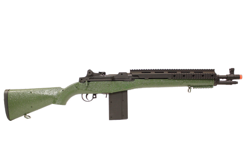 TSD M14 SOCOM RIS Airsoft Spring Sniper Rifle - OD Green