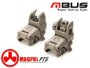 Magpul PTS MBUS Flip Up Rear Sight Flat Dark Earth FDE