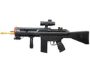 WELL MR777 G3 RIS Spring Airsoft Gun w/ Scope, Light, Laser & Grip