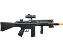 WELL MR777 G3 RIS Spring Airsoft Gun w/ Scope, Light, Laser & Grip