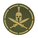 Mil-Spec Monkey Spartan Helmet PVC Velcro Patch