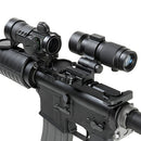 NcSTAR 3x Magnifier Scope for Red Dot Sights w/ Flip-to-Side Mount