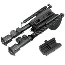 NCSTAR Precision Grade Compact Spring Loaded Bipod w/ 3 Adapters