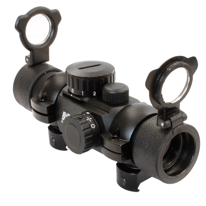 NcSTAR 1x30 Tactical Low Profile 4 Reticle Red Dot Reflex Sight