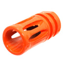 Echo 1 Full Metal 14mm CCW Orange Flash Hider for M4 Airsoft Guns