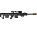 UKARMS P1050 Spring Airsoft Sniper w/ Scope, Flashlight, Laser & Pistol