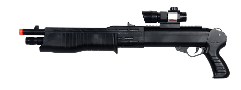 UKARMS SPAS12 Spring Shotgun with Flashlight, Laser and Scope