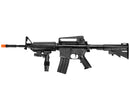 UKARMS M4 Tactical Spring Powered Airsoft Gun w/ Laser Sight & Vertical Grip
