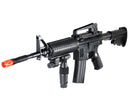 UKARMS M4 Tactical Spring Powered Airsoft Gun w/ Laser Sight & Vertical Grip