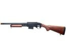 UKARMS P1566W Pump Action Spring Airsoft Shotgun - Fake Wood