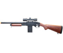 UKARMS P1566W Pump Action Spring Airsoft Shotgun - Fake Wood