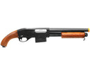 UKARMS Sawed-Off Pistol Grip Spring Airsoft Shotgun - Fake Wood